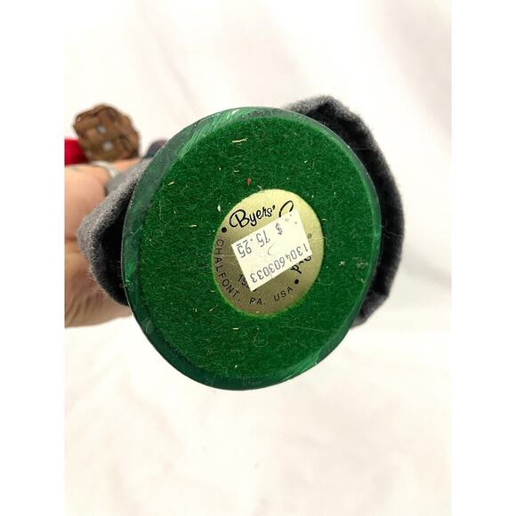 VTG Byers Choice Caroler Figurine 13" Woman Dipped Candles in Basket 1999 - Picture 13 of 14